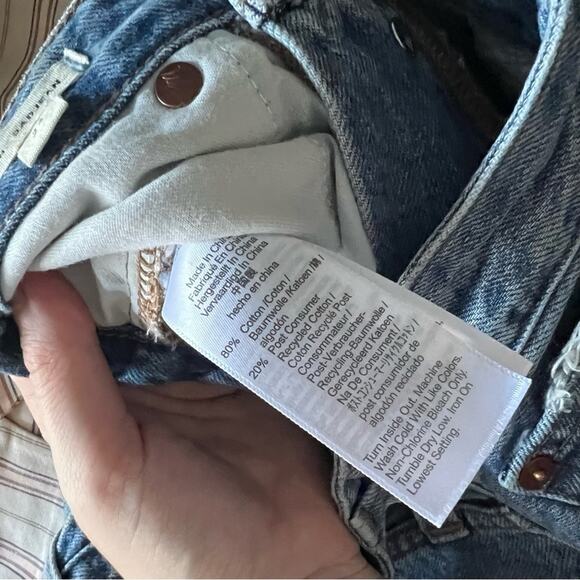 Madewell The Dadjean in Dustin Wash: Destroyed Edition - Picture 9 of 9